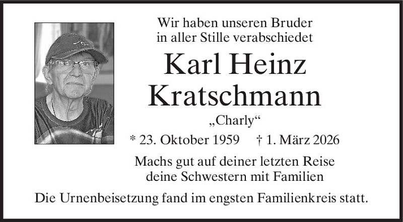 Kratschmann Karl Heinz